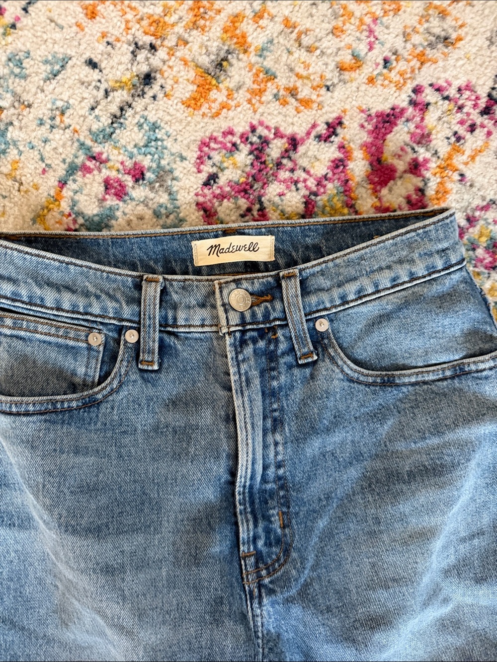 Madewell the perfect vintage straight jean 26 - Picture 3 of 5
